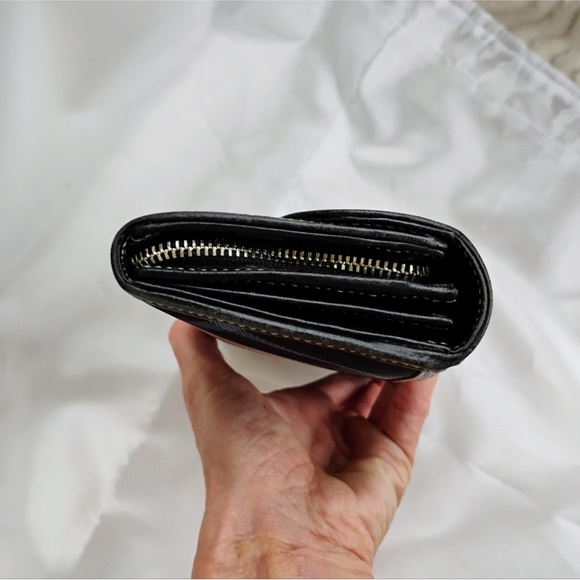 EUC Burberry Blue Label Blue Plaid Long Wallet - Picture 6 of 10